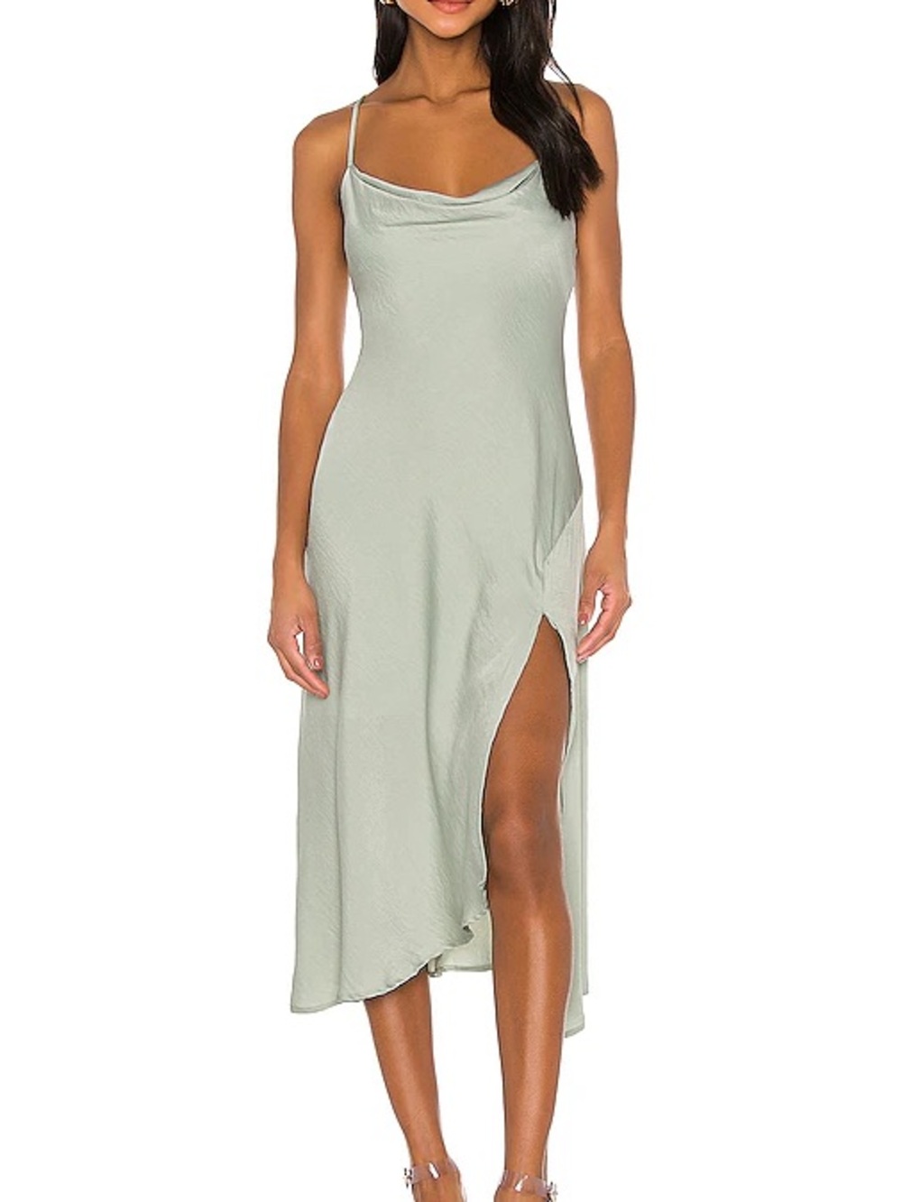 Astr Gaia Dress in Sage